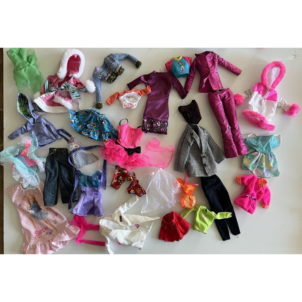 Barbie Vintage Doll Clothes Lot